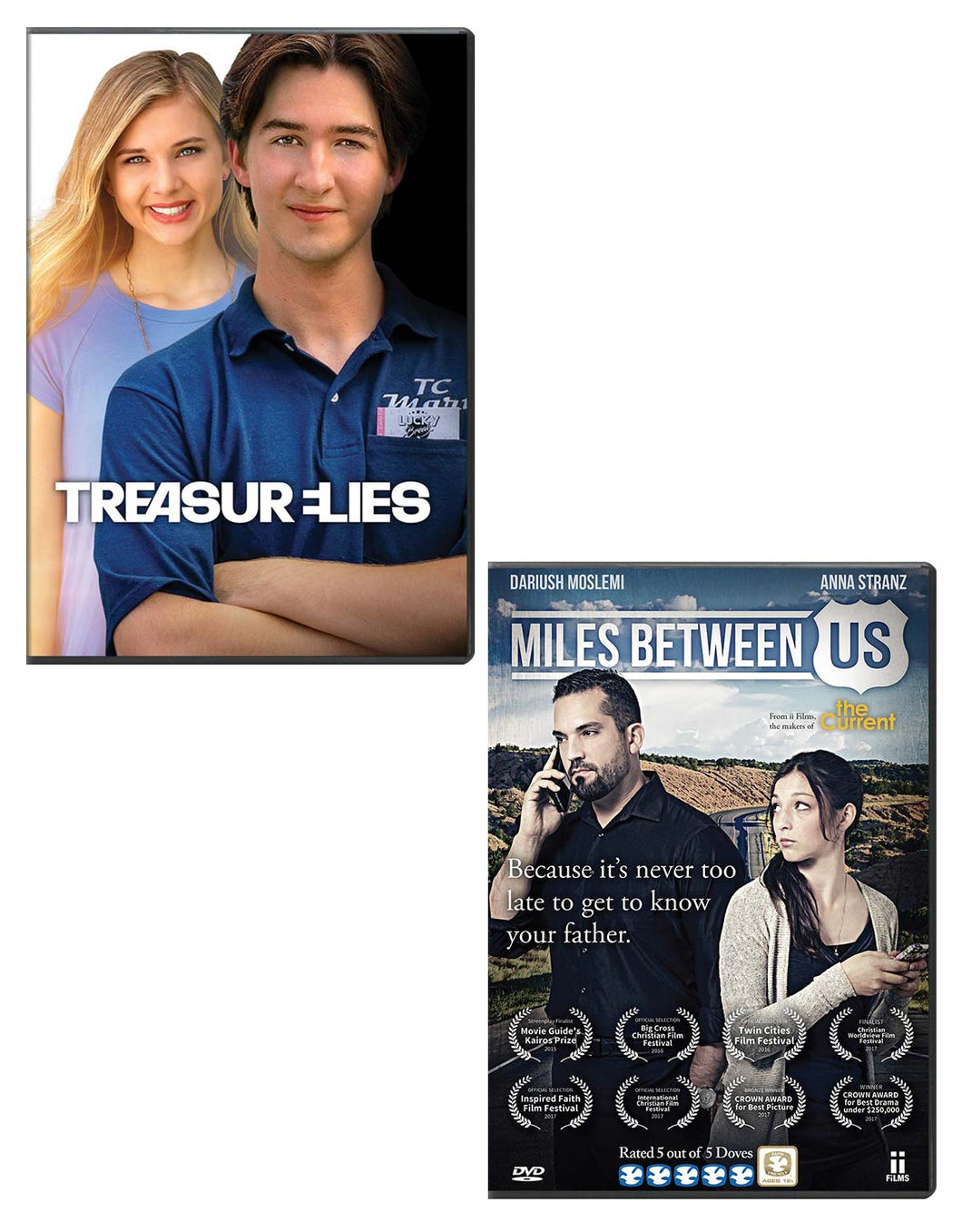 Treasure Lies & Miles Between Us - DVD 2-Pack